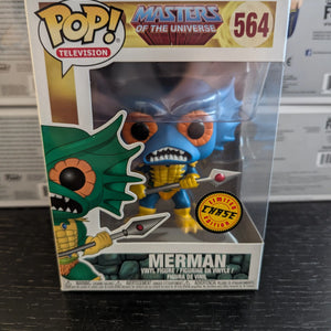 Funko Pop Vinyl - Masters Of The Universe - Merman #564 Chase FRENLY BRICKS - Open 7 Days