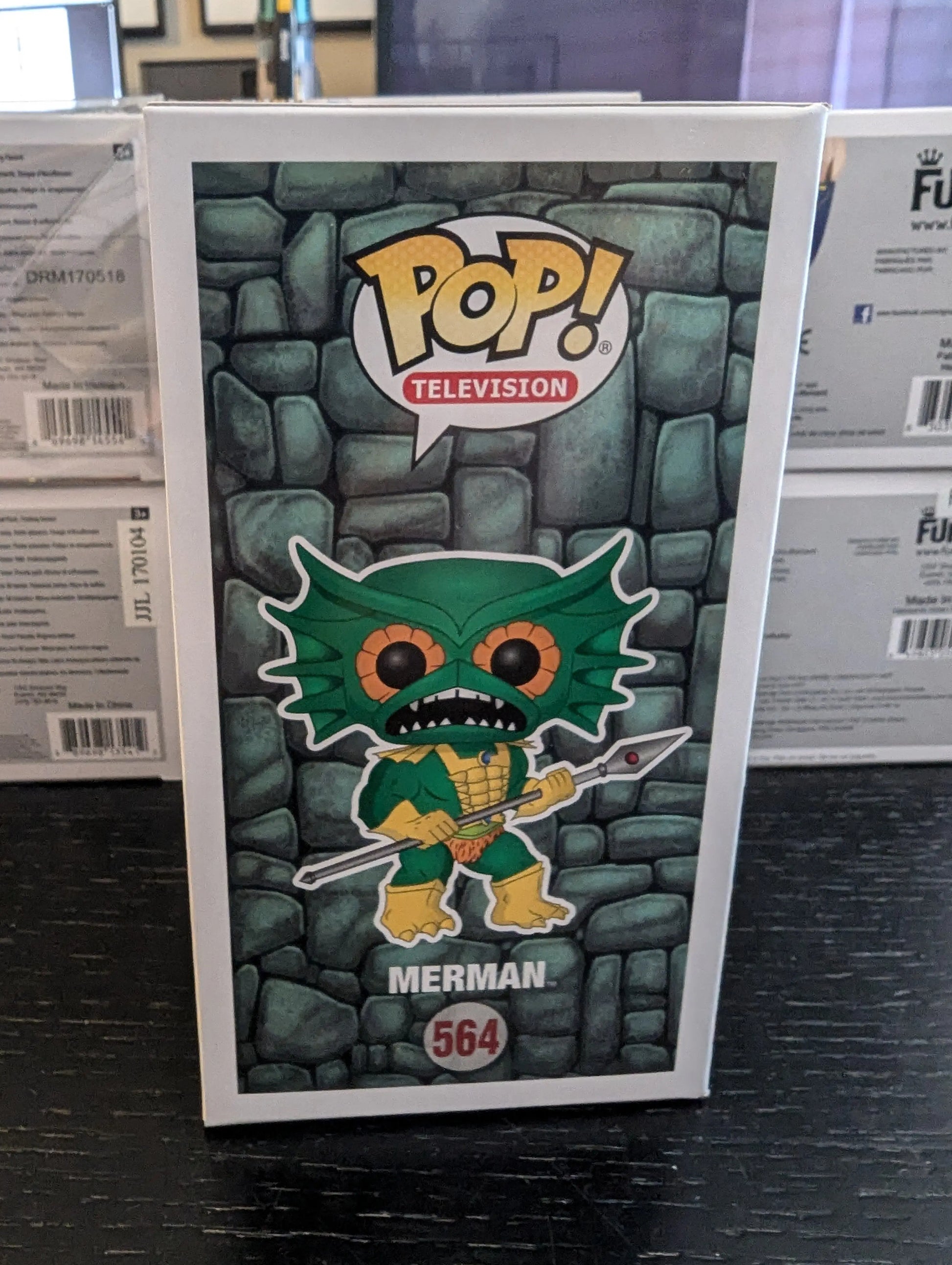 Funko Pop Vinyl - Masters Of The Universe - Merman #564 Chase FRENLY BRICKS - Open 7 Days