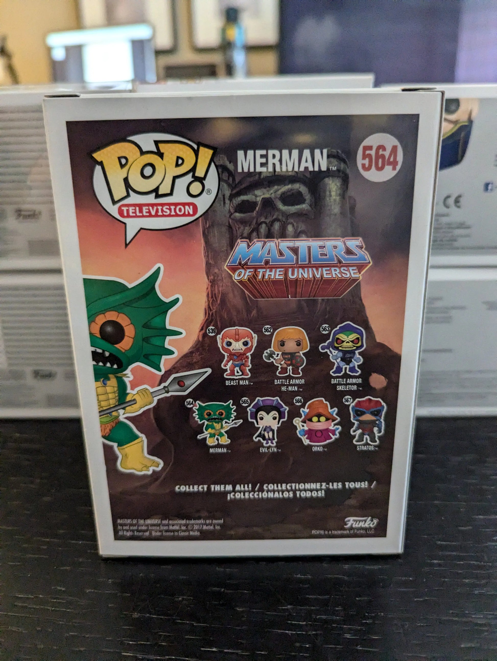 Funko Pop Vinyl - Masters Of The Universe - Merman #564 Chase FRENLY BRICKS - Open 7 Days