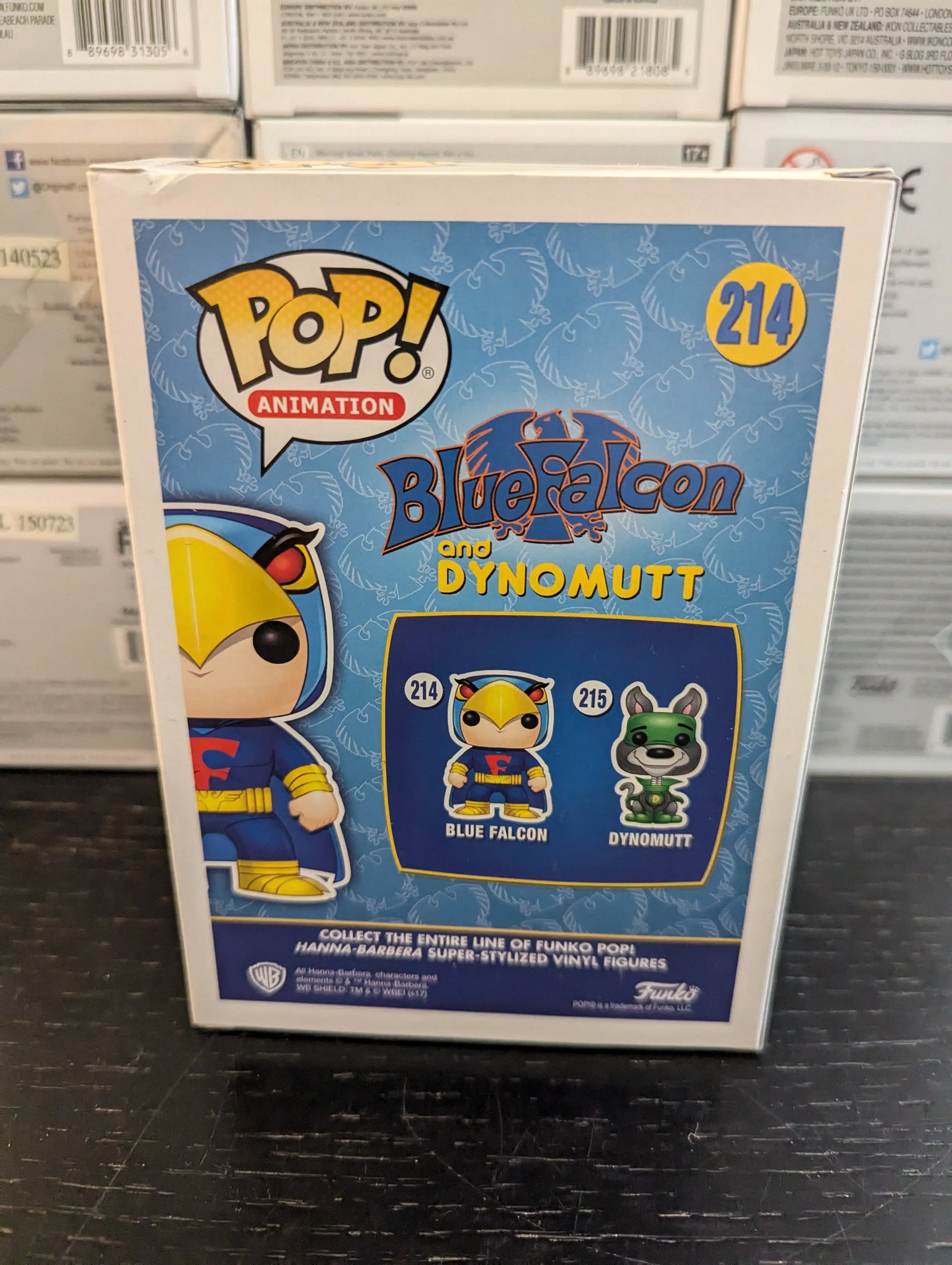 Funko Pop! Blue Falcon #214 Emerald City Comic Con 2017 Limited Edition FRENLY BRICKS - Open 7 Days