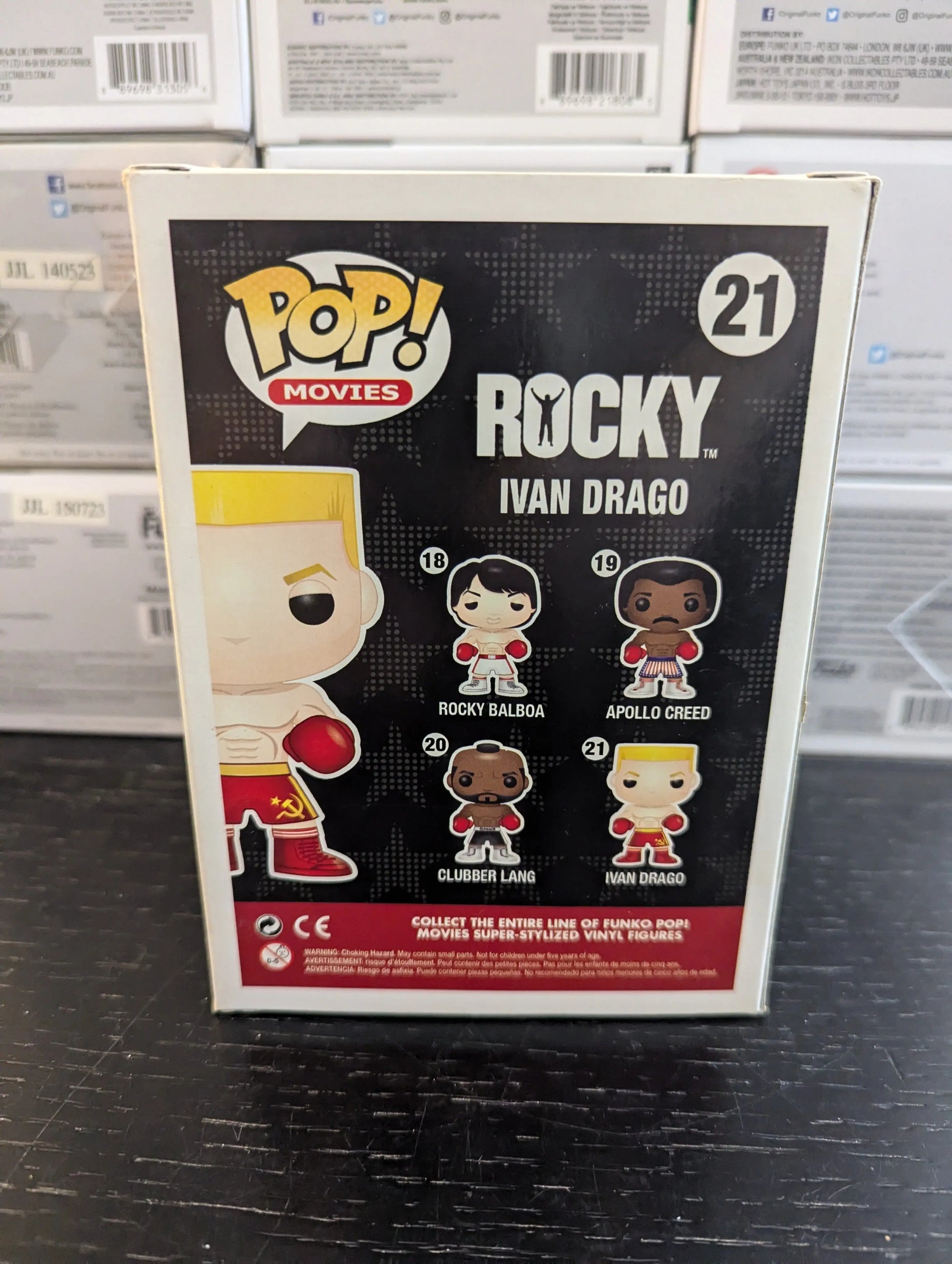 Funko Pop! Vinyl: Rocky - Ivan Drago #21 FRENLY BRICKS - Open 7 Days