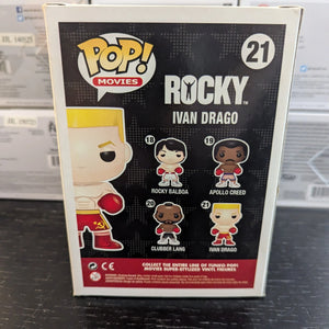 Funko Pop! Vinyl: Rocky - Ivan Drago #21 FRENLY BRICKS - Open 7 Days