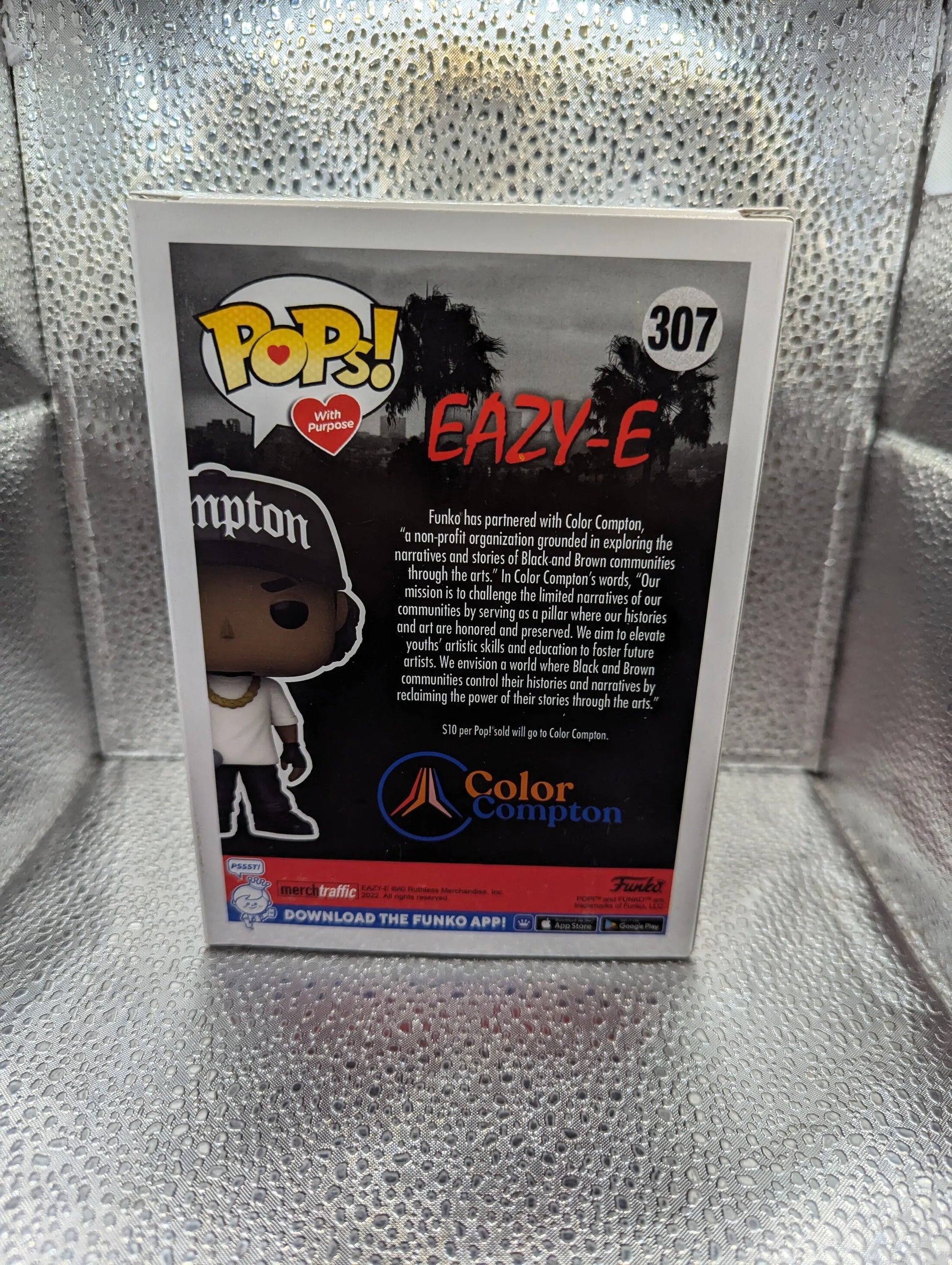 FUNKO POP!  ERIC "EAZY-E" WRIGHT - #307 FRENLY BRICKS - Open 7 Days