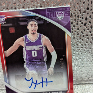 2020-21 Panini Absolute TYRESE HALIBURTON Rookie AUTO /10 FRENLY BRICKS - Open 7 Days