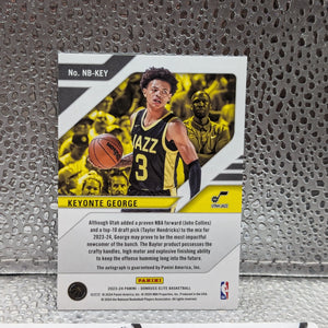 2023-24 Panini Donruss Elite Keyonte George RC Rookie New Breed Auto FRENLY BRICKS - Open 7 Days