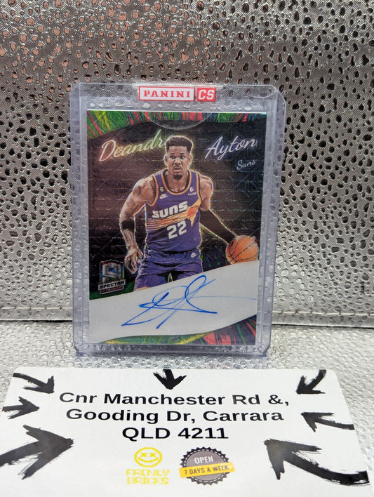 2022-23 Panini Spectra DEANDRE AYTON /25 Auto FRENLY BRICKS - Open 7 Days