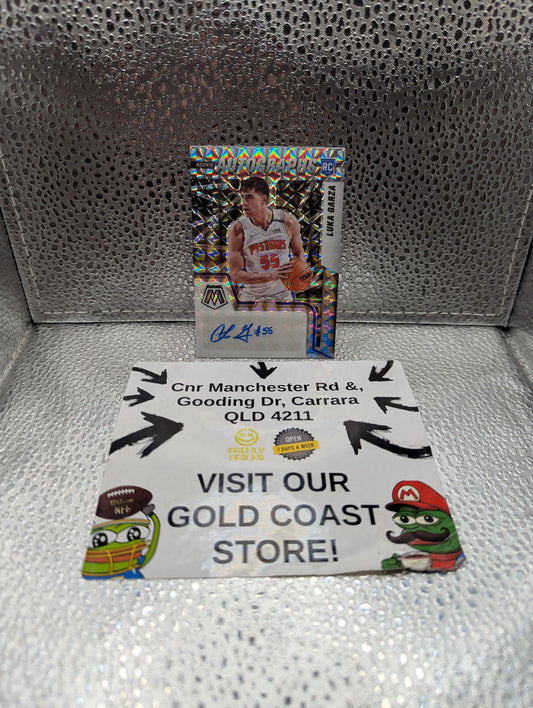 2021-22 Panini Mosaic AUTOGRAPHS Rookie LUKA GARZA FRENLY BRICKS - Open 7 Days