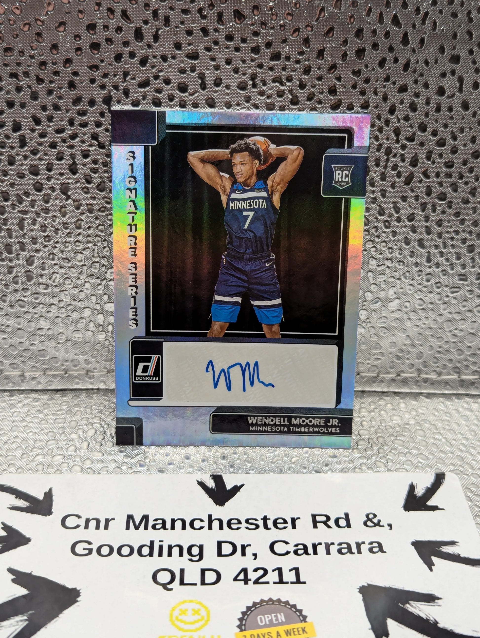 2022-23 Panini Donruss Signatures SILVER Wendell Moore Jr. rookie FRENLY BRICKS - Open 7 Days