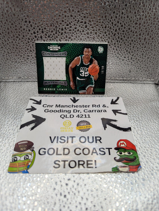 2012-13 Panini Contenders REGGIE LEWIS /99 Materials FRENLY BRICKS - Open 7 Days