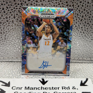 2019 Panini Prizm DRAFT PICKS De Andre Hunter SCOPE /25 auto FRENLY BRICKS - Open 7 Days