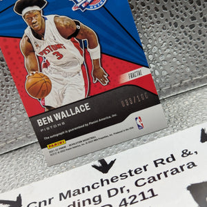 2021-22 Panini Revolution BEN WALLACE auto /100 FRENLY BRICKS - Open 7 Days