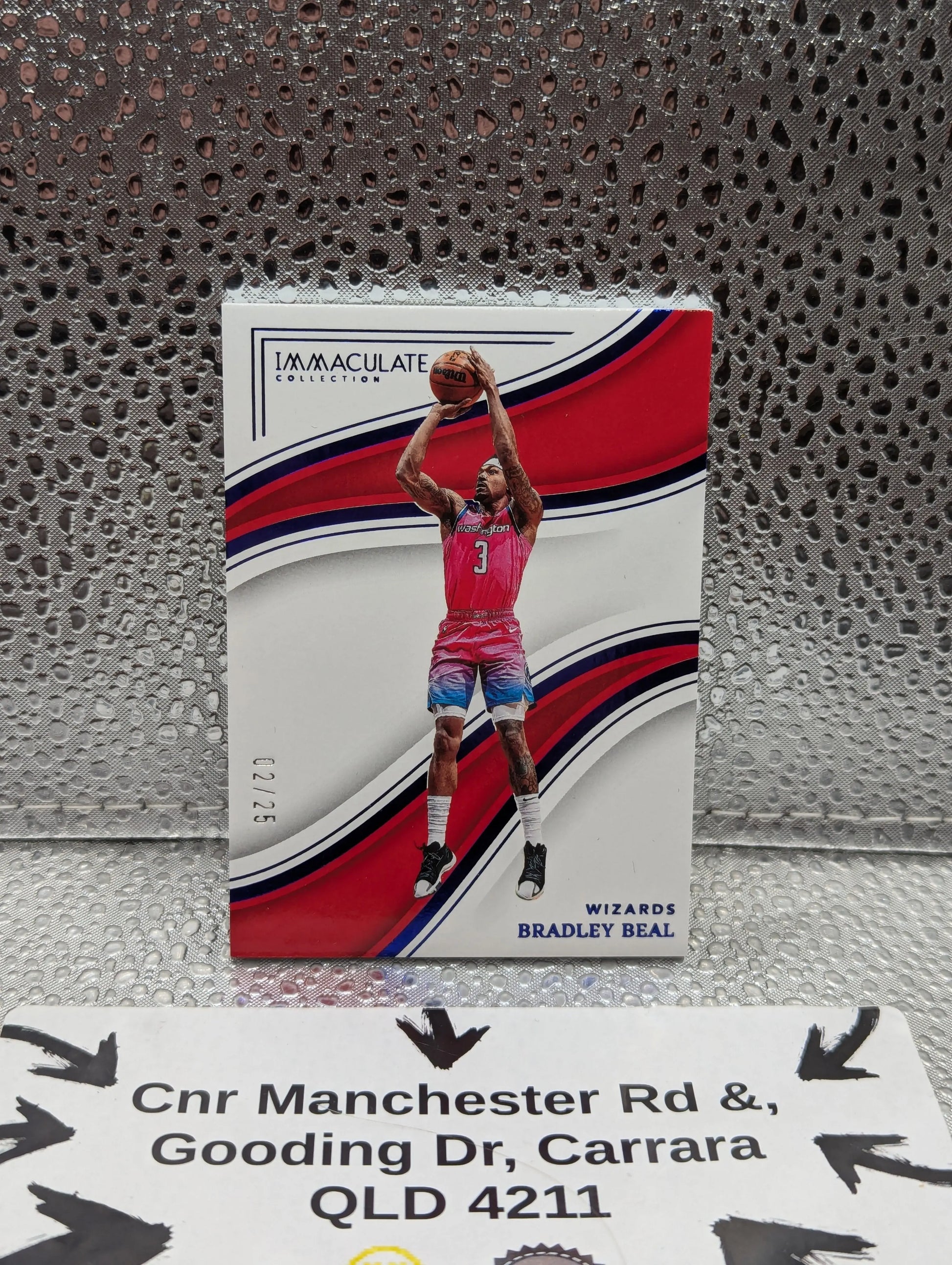 2022-23 Panini Immaculate BRADLEY BEAL /25 Wizards FRENLY BRICKS - Open 7 Days