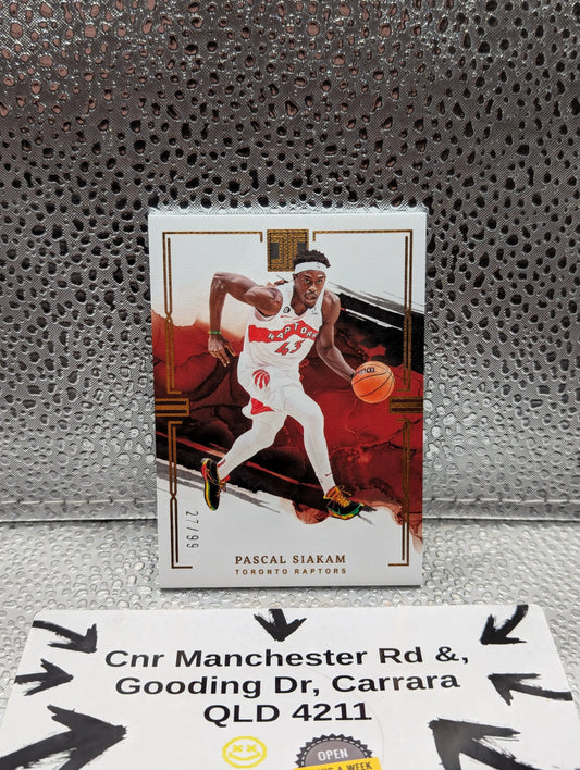 2022-23 Panini Impeccable PASCAL SIAKAM /99 Raptors FRENLY BRICKS - Open 7 Days