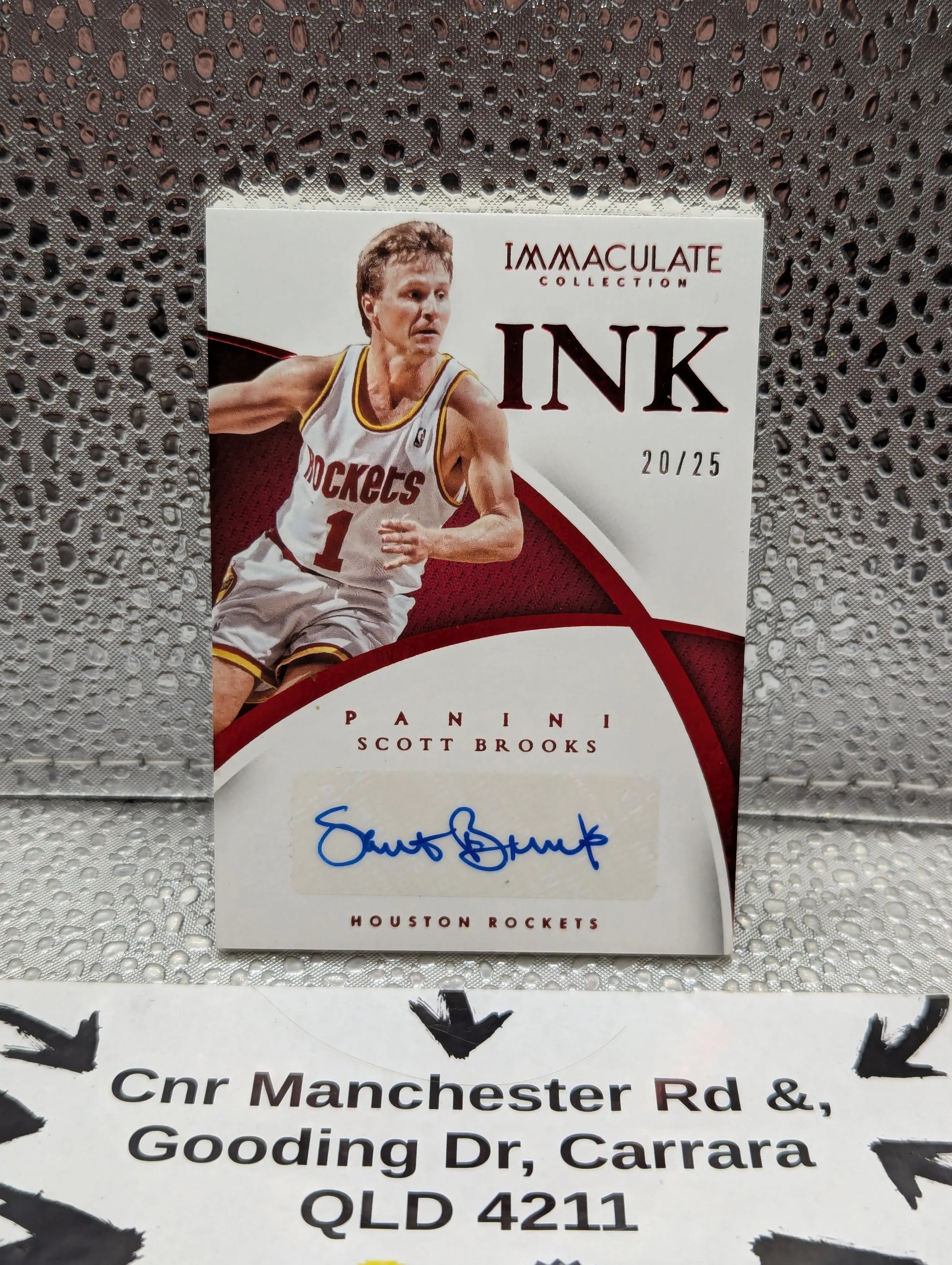 2014-15 Panini IMMACULATE ink /25 Scott Brooks FRENLY BRICKS - Open 7 Days