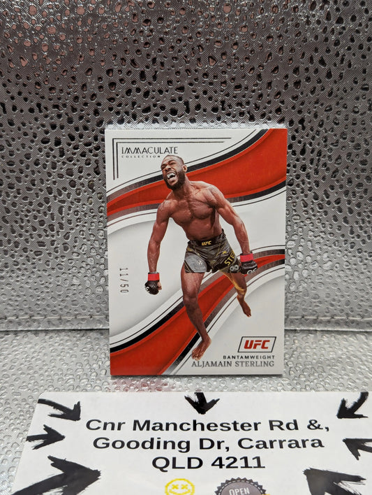 2023 Immaculate ALJAMAIN STERLING /50 ufc FRENLY BRICKS - Open 7 Days