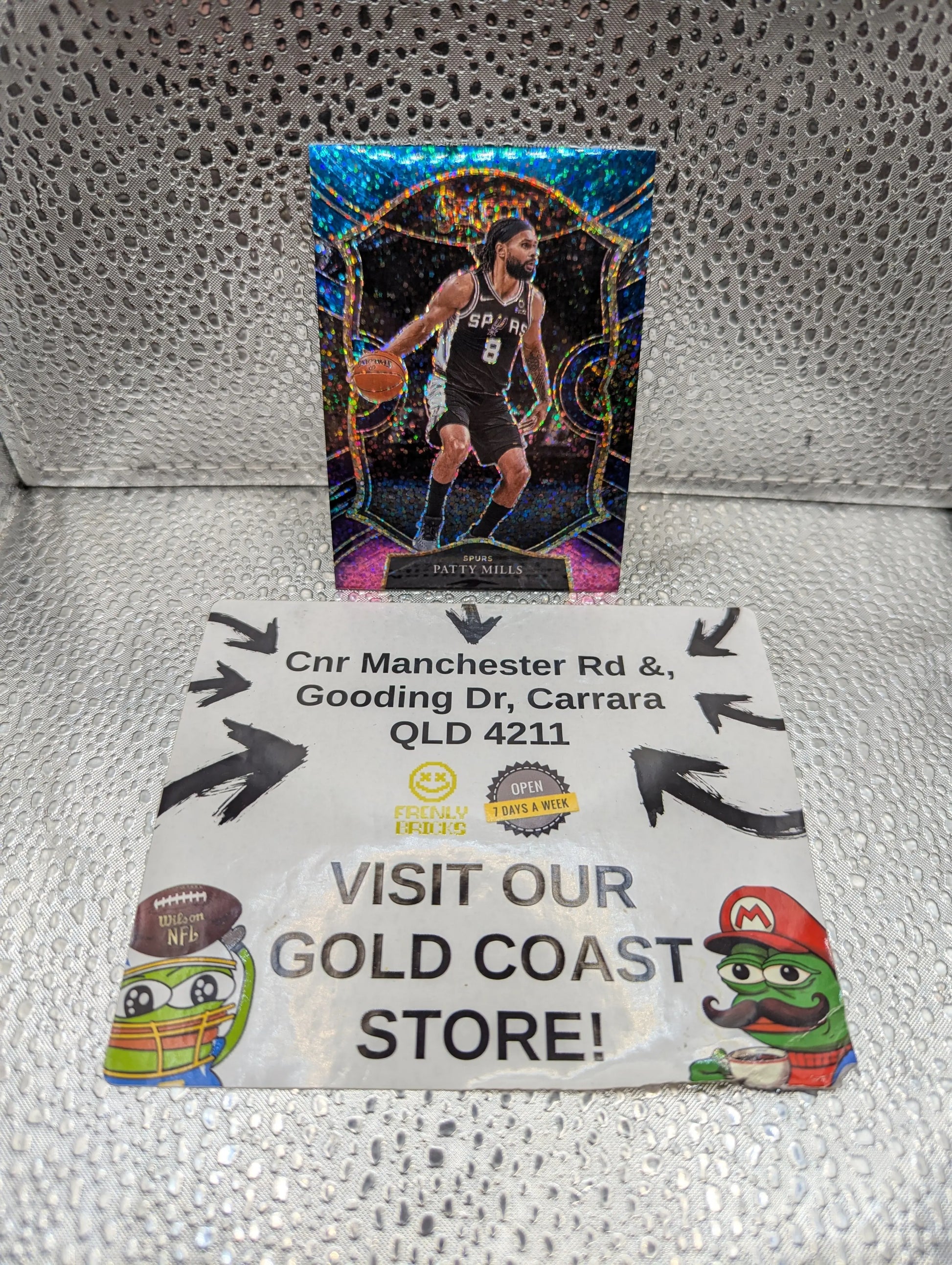 2020-21 Panini Select Concourse Cosmic Prizm Patrick Mills Patty Mills #48 FRENLY BRICKS - Open 7 Days