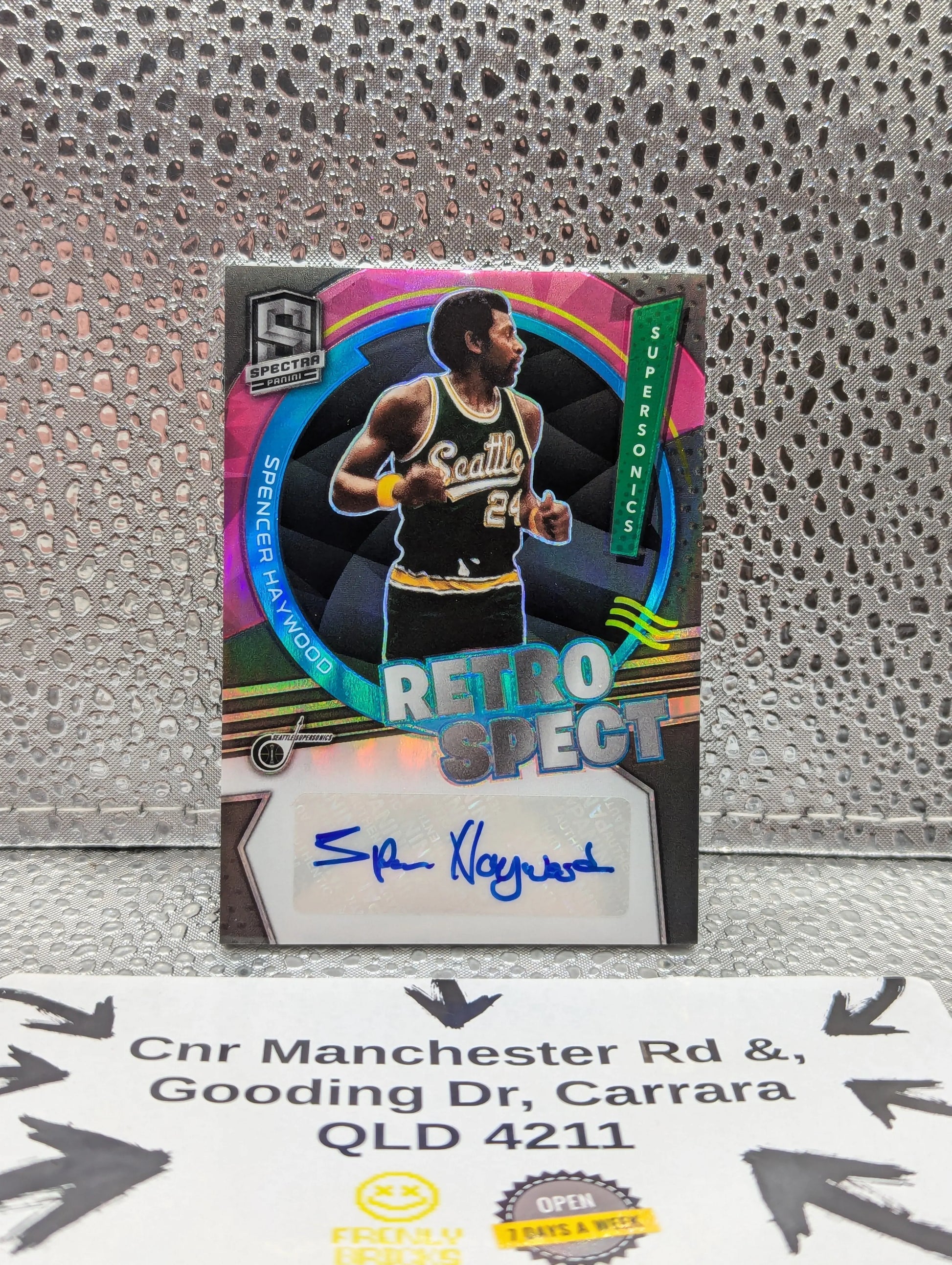 2021-22 Panini Spectra SPENCER HAYWOOD auto /99 FRENLY BRICKS - Open 7 Days