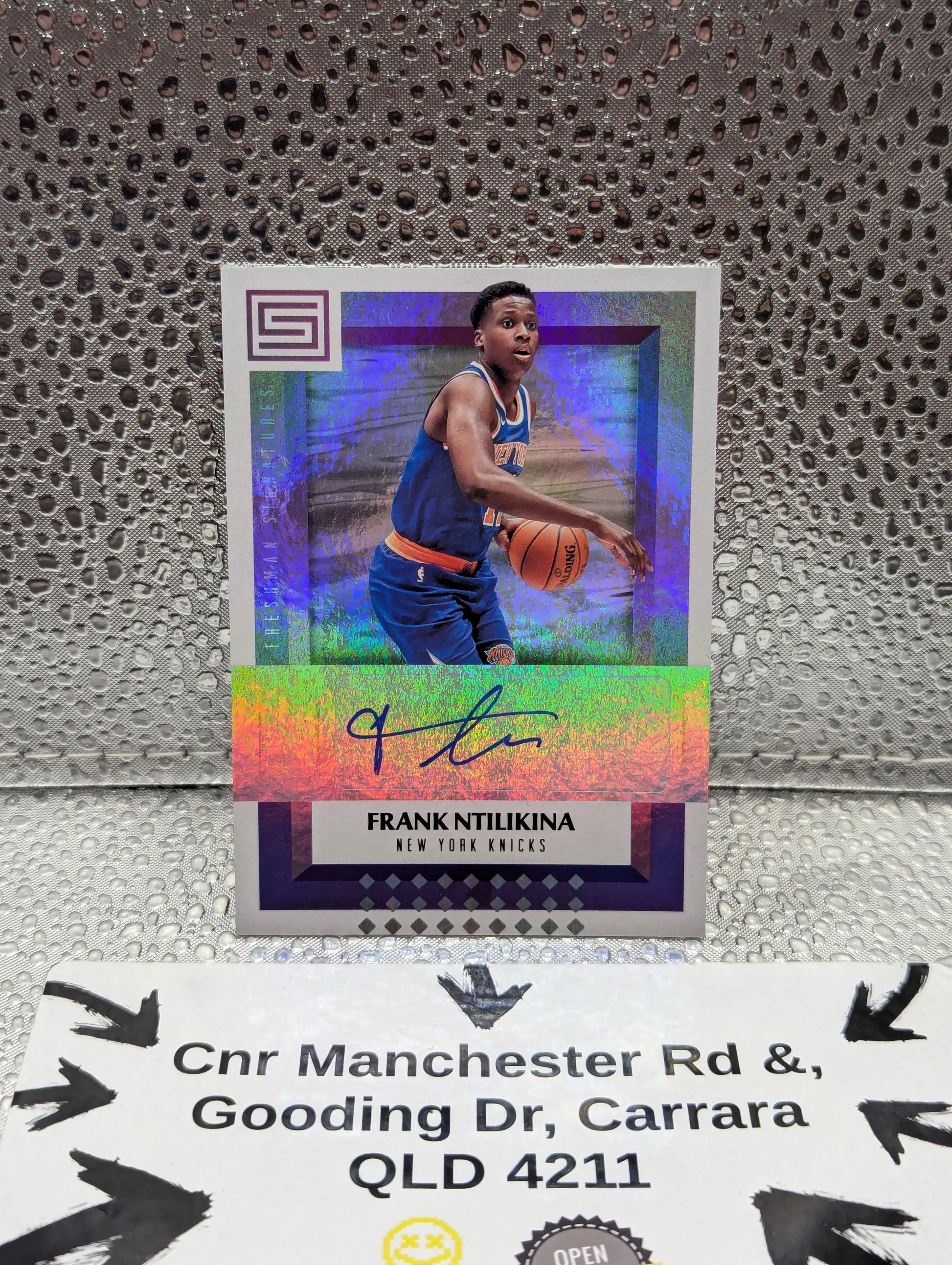 2017-18 Panini Status FRANK NTILIKINA Auto FRENLY BRICKS - Open 7 Days