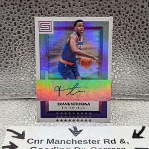 2017-18 Panini Status FRANK NTILIKINA Auto FRENLY BRICKS - Open 7 Days