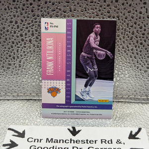 2017-18 Panini Status FRANK NTILIKINA Auto FRENLY BRICKS - Open 7 Days