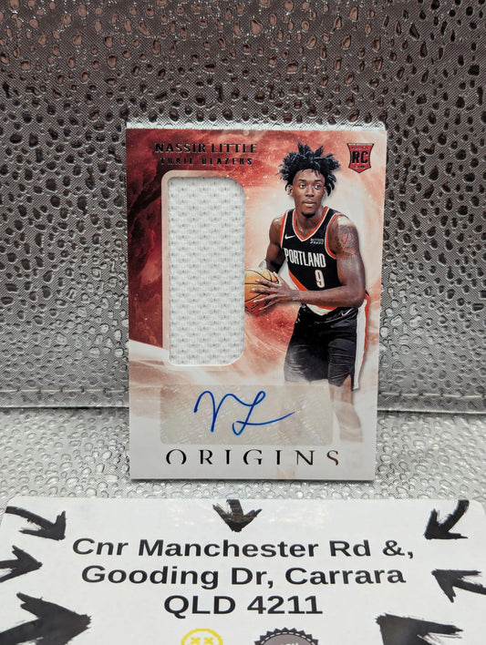 2019-20 Panini Origins ROOKIE PATCH AUTO - Nassir Little FRENLY BRICKS - Open 7 Days