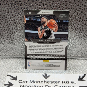 2020-21 Panini Prizm PATTY MILLS /25 Pulsar FRENLY BRICKS - Open 7 Days