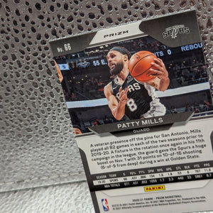 2020-21 Panini Prizm PATTY MILLS sparkle /75 FRENLY BRICKS - Open 7 Days