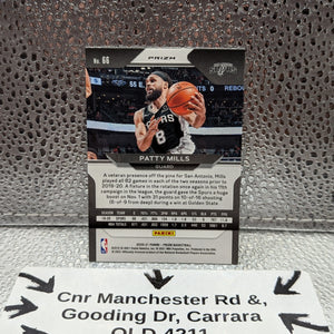 2020-21 Panini Prizm PATTY MILLS mojo /25 FRENLY BRICKS - Open 7 Days