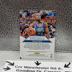 2023-24 Panini ELITE Isaiah Rider AUTO FRENLY BRICKS - Open 7 Days