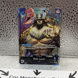 Rob Lucci OP07-079 - 500 Years in the Future Alt Art Leader ONE PIECE FRENLY BRICKS - Open 7 Days