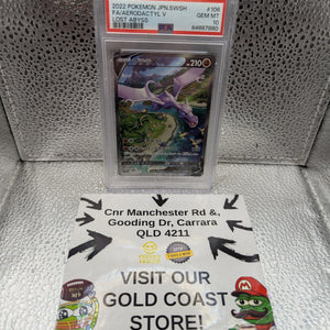 2022 Pokemon JAPANESE Aerodactyl #106 PSA 10 FRENLY BRICKS - Open 7 Days