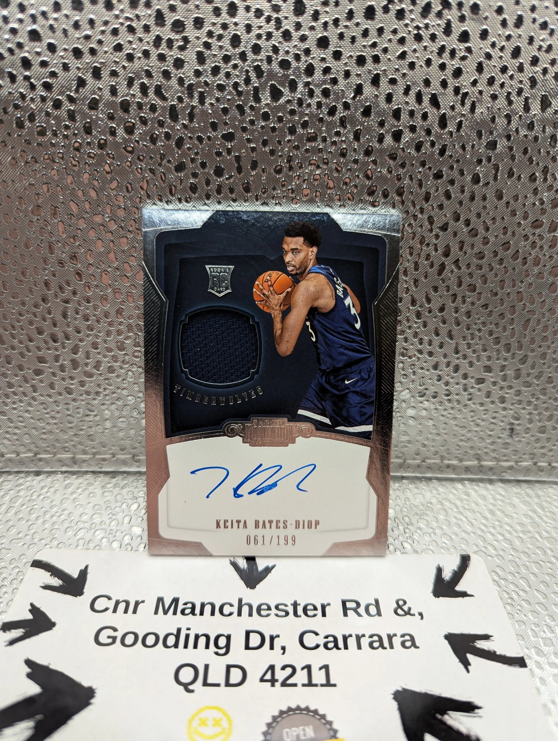 2018-19 Panini Dominion Basketball Keita Bates-Diop ROOKIE PATCH AUTO /199 FRENLY BRICKS - Open 7 Days