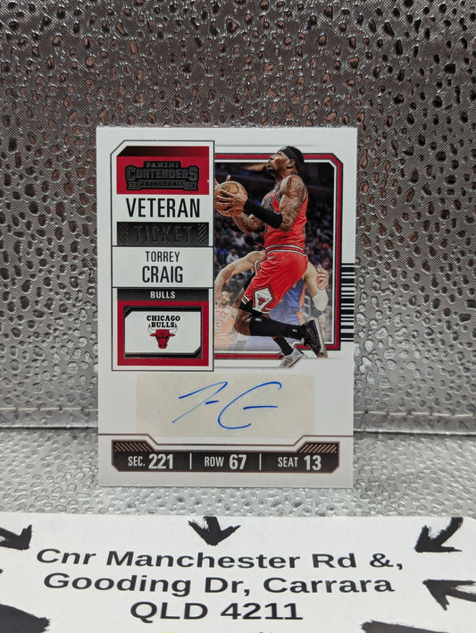 2023-24 Panini Contenders Basketball TORREY CRAIG Auto VETERAN FRENLY BRICKS - Open 7 Days