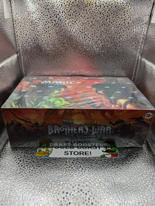 MTG The Brothers War Draft Booster Box - New and Sealed FRENLY BRICKS - Open 7 Days