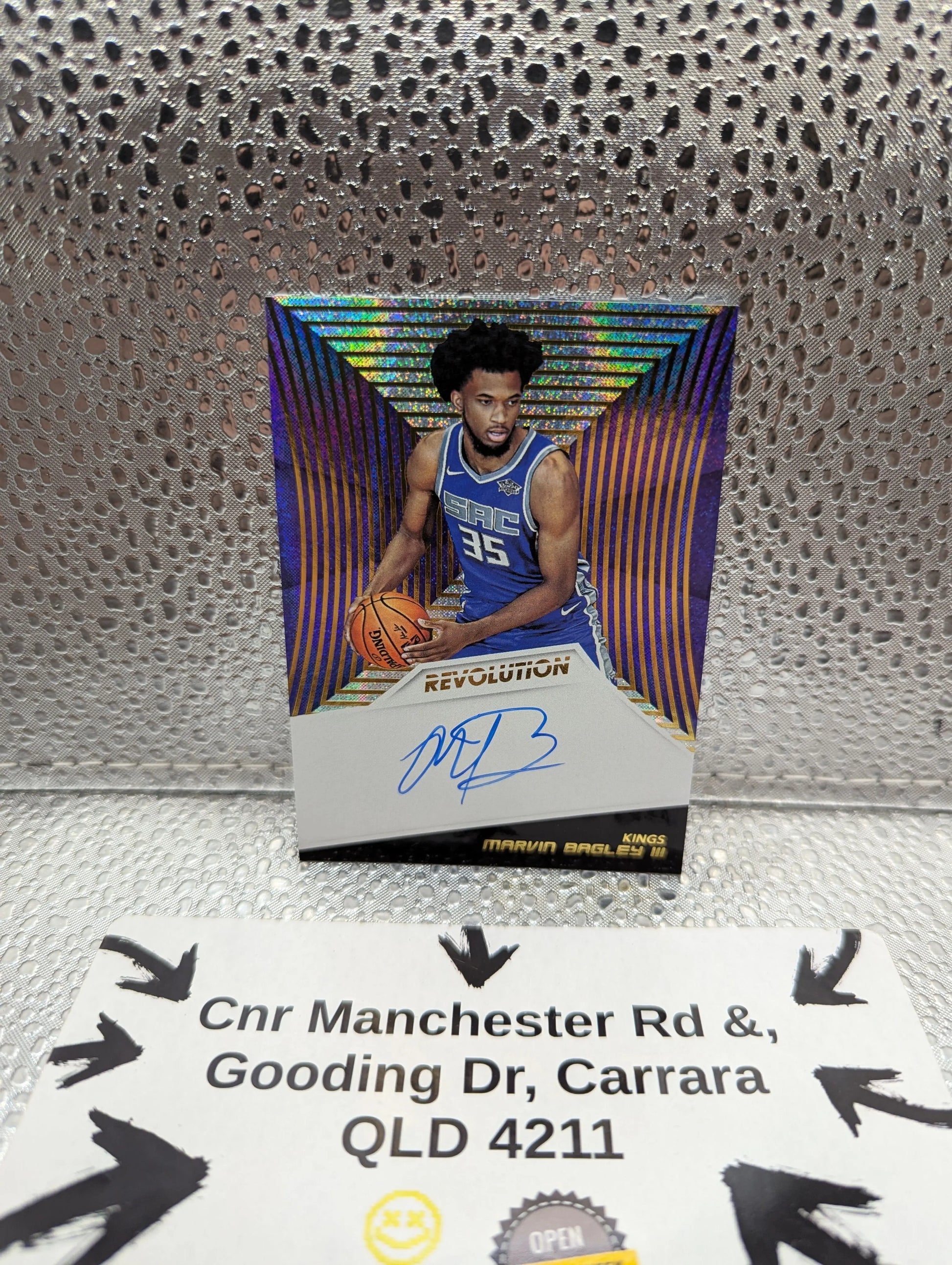 2018-19 Panini Revolution MARVIN BAGLEY III Auto on Card Rookie FRENLY BRICKS - Open 7 Days