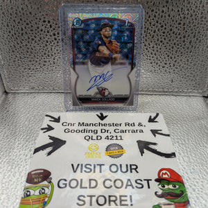 2023 Topps Chrome Bowman 1st MAICK COLLADO Autograph /150 Silver Refractor FRENLY BRICKS - Open 7 Days