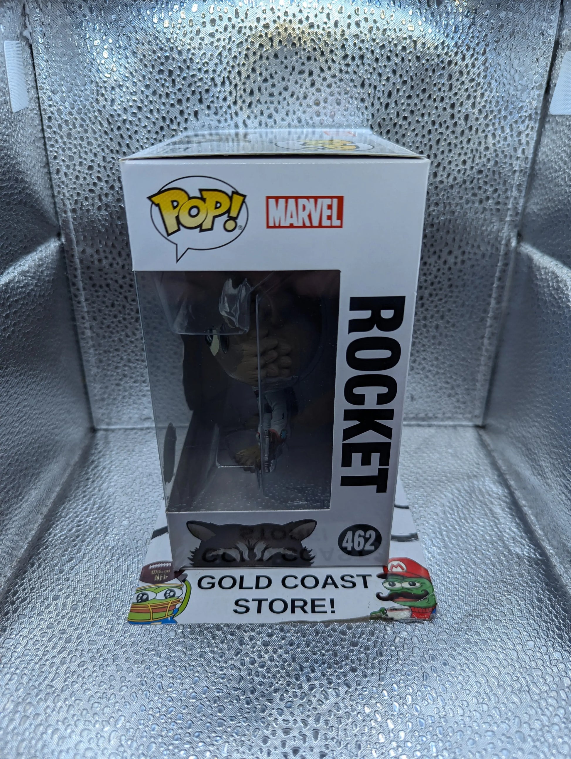 Funko POP Vinyl ROCKET #462 Marvel FRENLY BRICKS - Open 7 Days