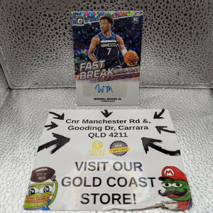 2022-23 Panini DONRUSS OPTIC Wendell Moore Jr. Fast Break Autograph FRENLY BRICKS - Open 7 Days