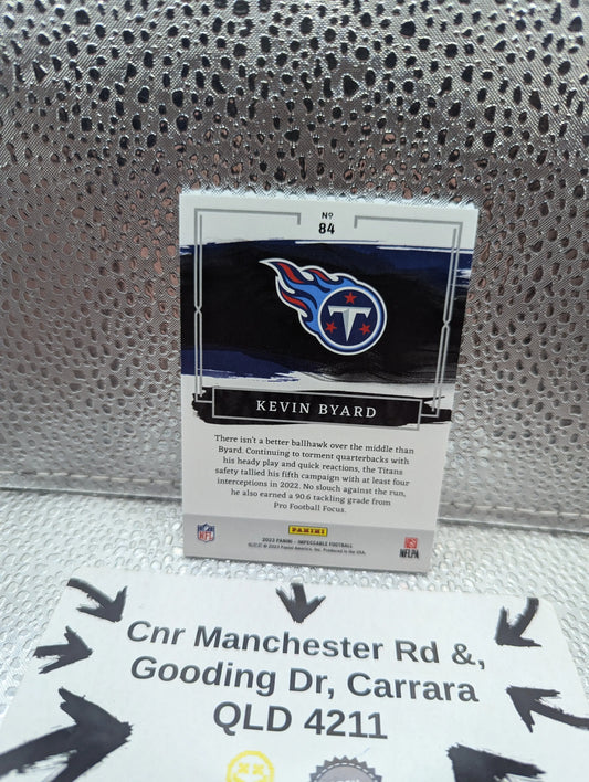 2023 Panini Impeccable Football KEVIN BYARD /75 Tennessee Titans FRENLY BRICKS - Open 7 Days