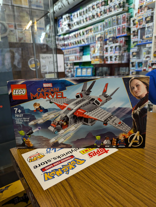 LEGO 76127 Captain Marvel and The Skrull Attack Set New Sealed Retired 2019 Set FRENLY BRICKS - Open 7 Days