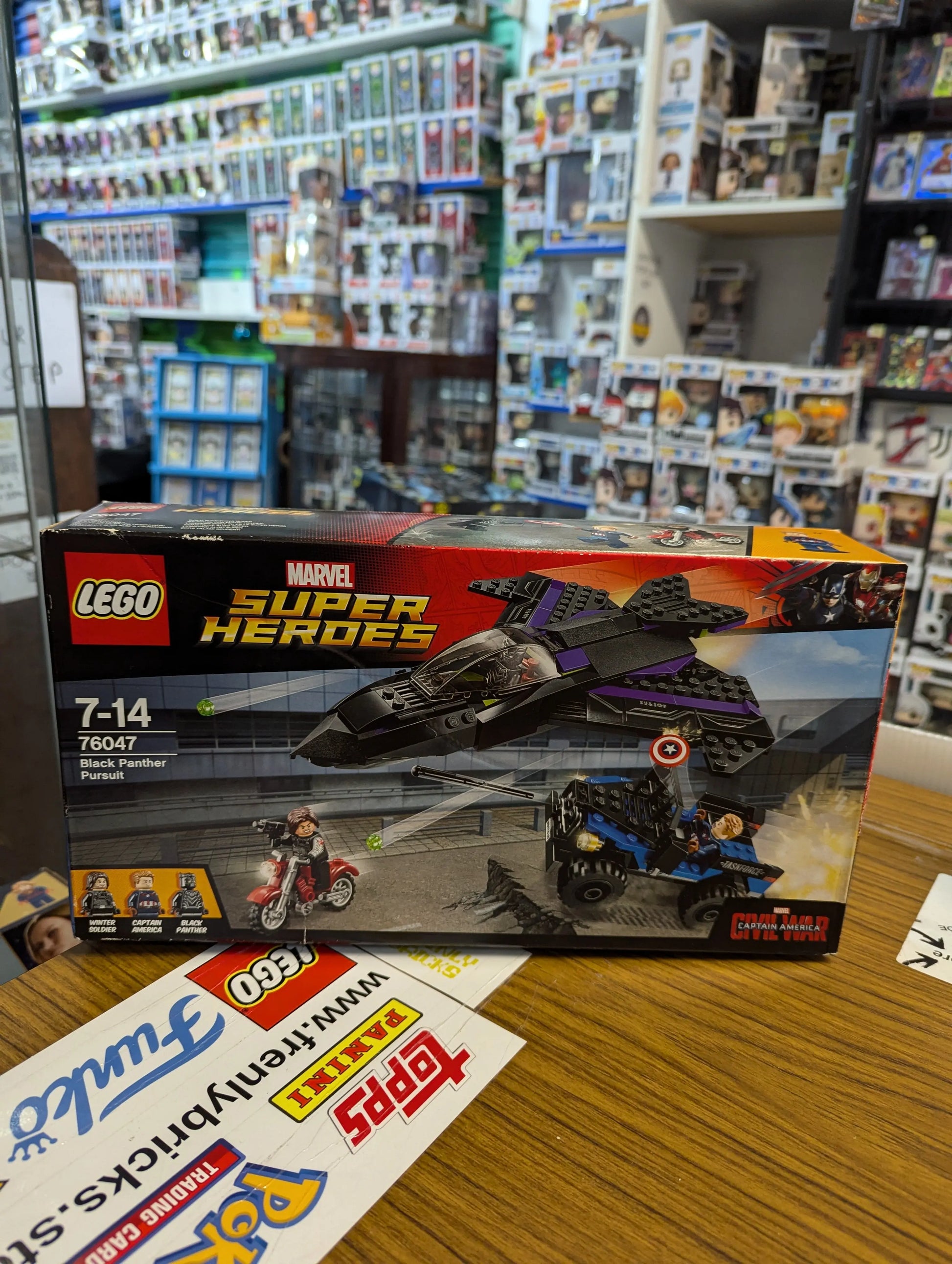 Lego BNIB Disney Marvel 76047: Black Panther Pursuit FRENLY BRICKS - Open 7 Days