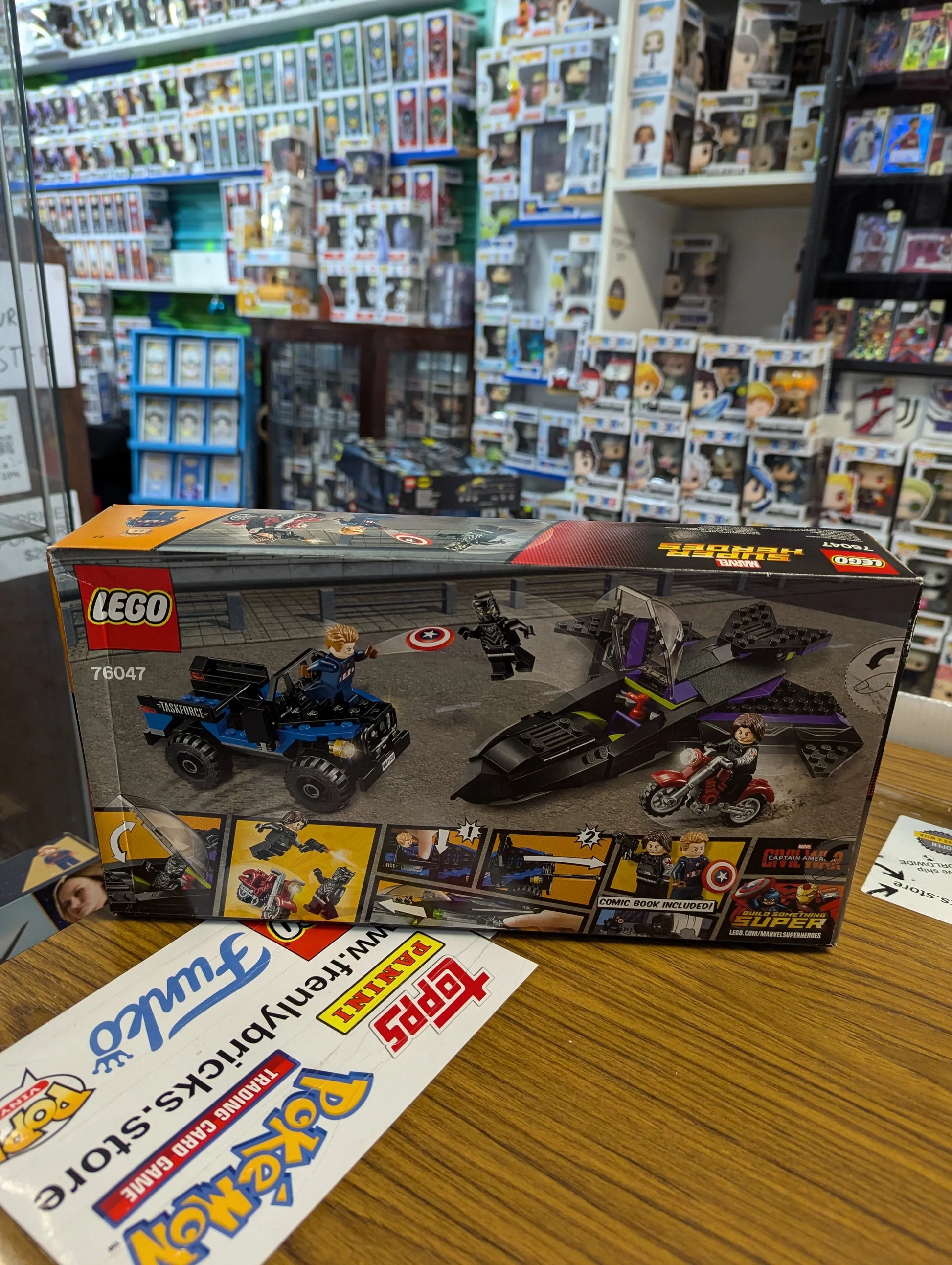 Lego BNIB Disney Marvel 76047: Black Panther Pursuit FRENLY BRICKS - Open 7 Days