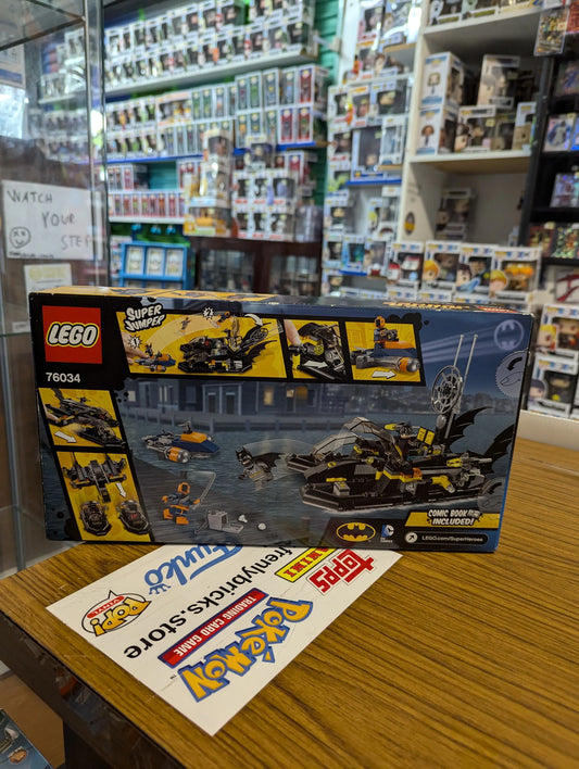 LEGO DC Comics Super Heroes: Batboat Harbour Pursuit (76034) Sealed BNIB FRENLY BRICKS - Open 7 Days