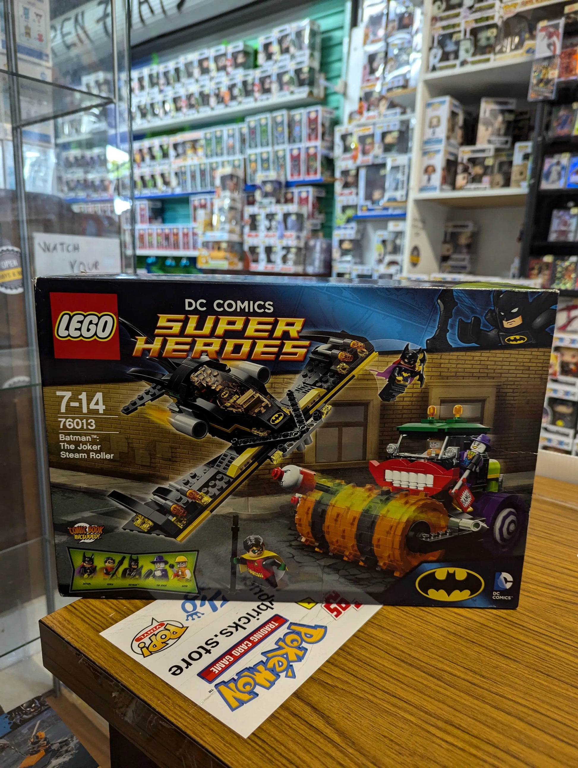 LEGO DC Super Heroes Batman: The Joker Steam Roller 76013 - NEW FACTORY SEALED FRENLY BRICKS - Open 7 Days