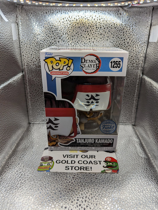 FUNKO POP VINYL TANJIRO KAMADO 1255 Demon Slayer FRENLY BRICKS - Open 7 Days