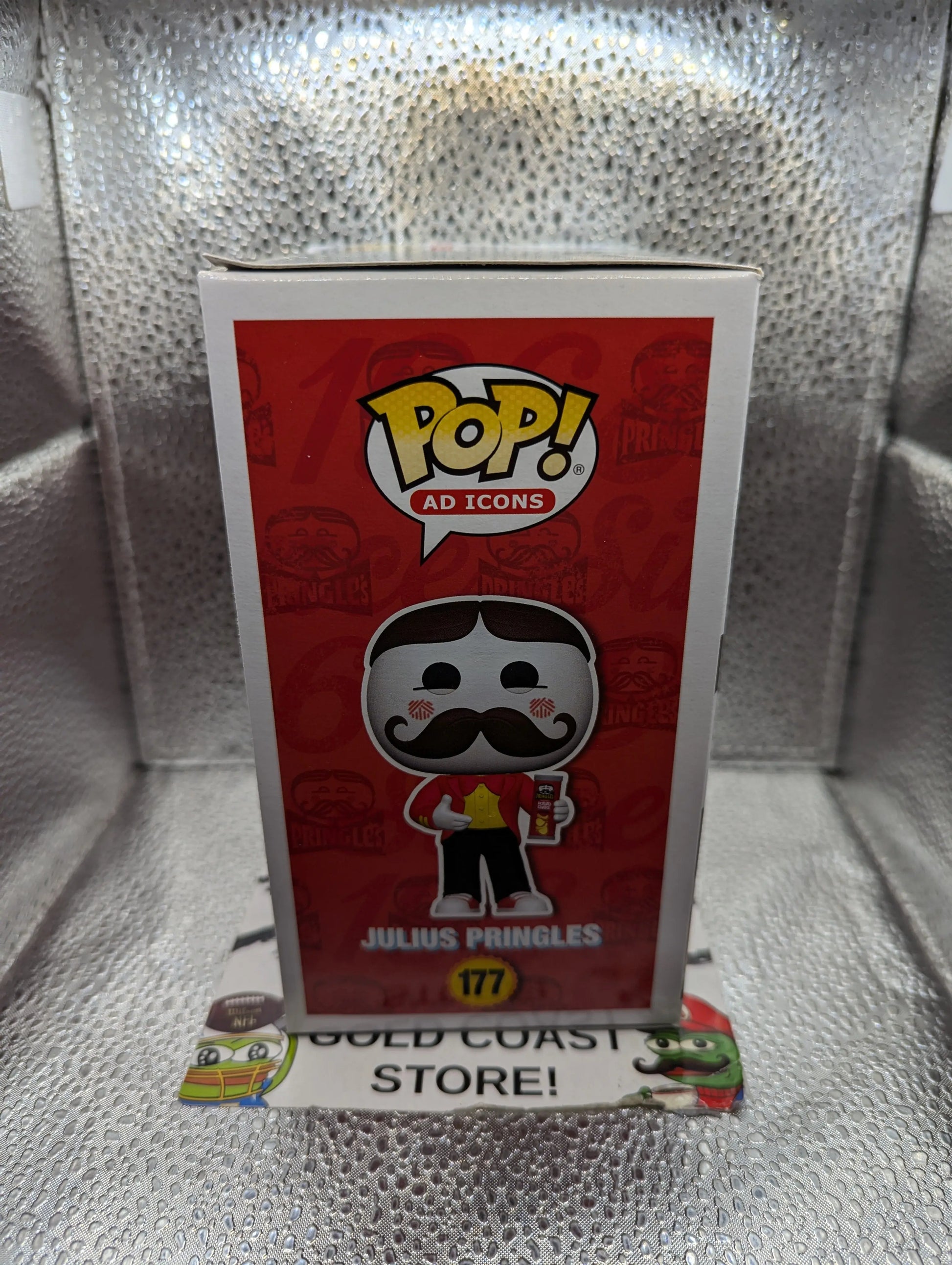 FUNKO POP Vinyl Julius Pringles exclusive #177 FRENLY BRICKS - Open 7 Days