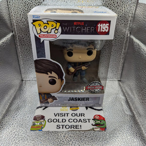 FUNKO POP VINYL Jaskier  1195 Witcher FRENLY BRICKS - Open 7 Days