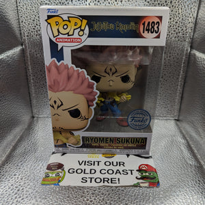 FUNKO POP Vinyl Ryomen Sukuna 1483 Jujutsu Kaisen FRENLY BRICKS - Open 7 Days