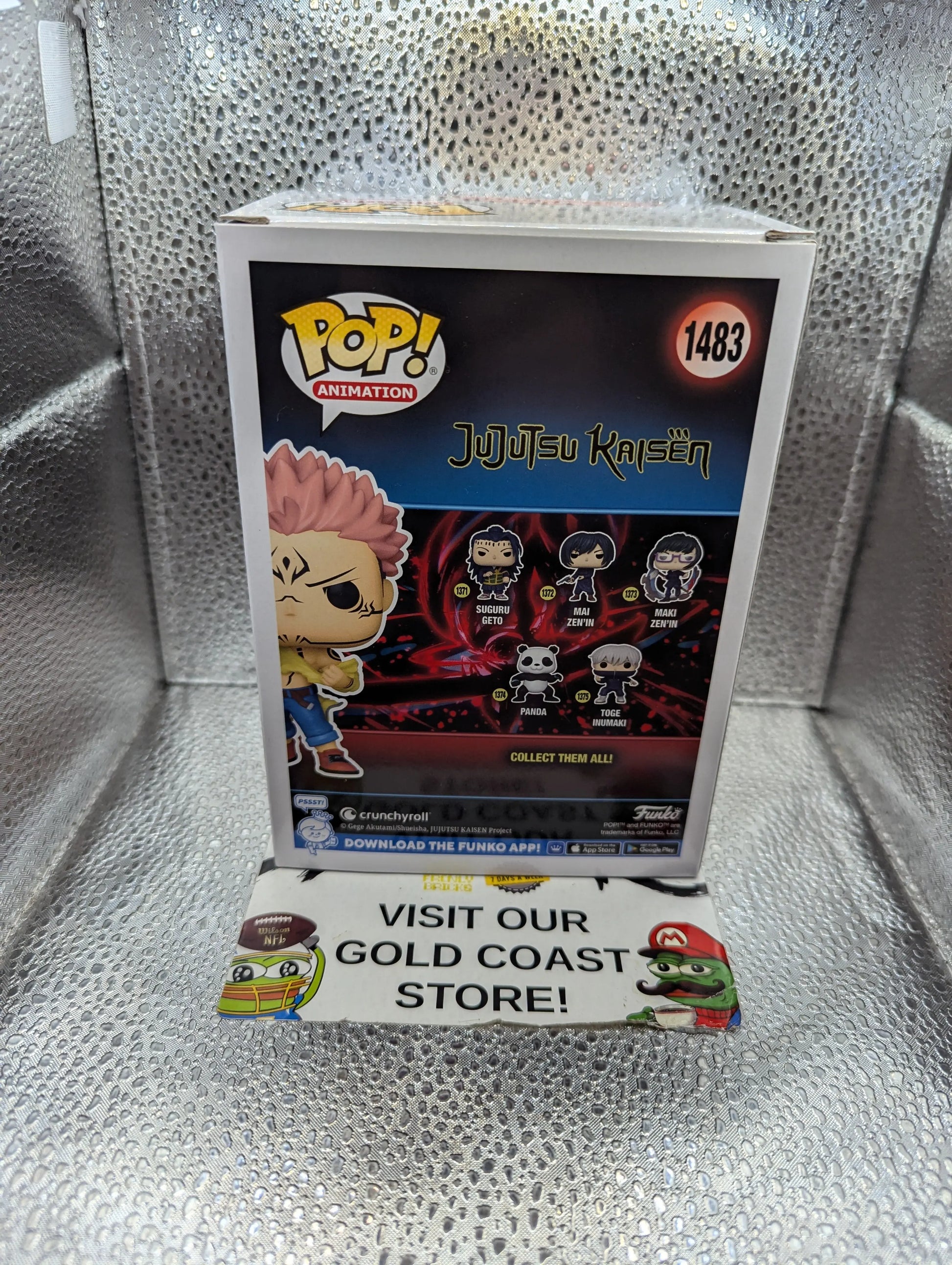 FUNKO POP Vinyl Ryomen Sukuna 1483 Jujutsu Kaisen FRENLY BRICKS - Open 7 Days