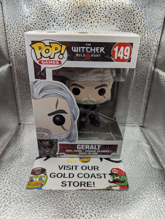 The Witcher III Wild Hunt #149 Geralt Funko Pop FRENLY BRICKS - Open 7 Days